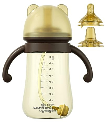 Generico Beccuccio – 17x11.3x7cm | Bicchiere Trainer Per Neonato Con Manico E | Bicchiere Anti-Perdita Per Bambini Piccoli | Coppa Resistente Portatile Per Casa, Viaggio, Asilo E Alimentazione Qu