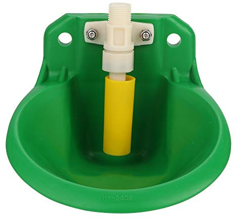 SOULONG Automatischer Tränketablett aus Kunststoff für Feeding Pet Animal Cavalli Hunde Katzen Vieh Rinder Schafe Ziege Schwein 23 * 16 * 6,5cm (LxBxH)