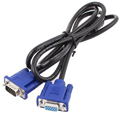 N/A - Cavo di prolunga maschio a femmina, 15 pin, VGA da 55 pollici, per schermo LCD