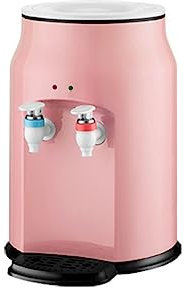 EYESLA Household Water Dispenser Mini Drinking Fountain Desktop Water Boiler Hot and Cold Dual Use Heating Machine Tea Maker 220 (Color : Pink Cold, Size : L)