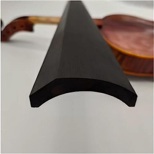 4/4-Griffbrett für Violine, 16-Zoll-Griffbrett für Bratsche, 4/4-Griffbrett für Cello, Griffbrett aus reinem Ebenholz, Instrumentenreparaturzubehör, Ersatzteile ( Color : 4/4 cello prismatic fingerboa