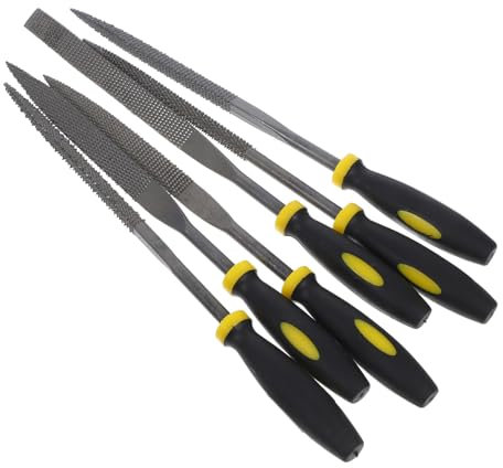 iplusmile 6 Pièces Set D'outils De Meulage Compacts Pour Travail Du Bois Et De L'acier Outils Polyvalents Pour Coupe Artisanale Et Finition Précise