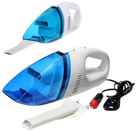 Aspirapolvere Portatile per Auto con Cavo da Accendisigari 12V Aspirabriciole e Aspirapolvere Auto 60W Professionale Aspirapolvere da Auto Aspiratutto Auto Aspiratore da Macchina Professionale Potente