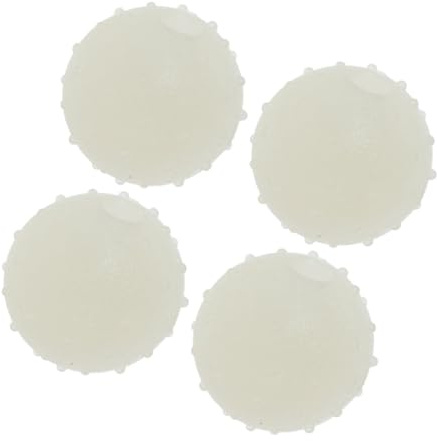 CIYODO Leuchtende Hundebälle 4 Stück Aus Robustem TPR Gummi Interaktive Apportierbälle Für Mittelgroße Hunde Outdoor Hundespielzeug Zur Beschäftigung Und Zahnreinigung