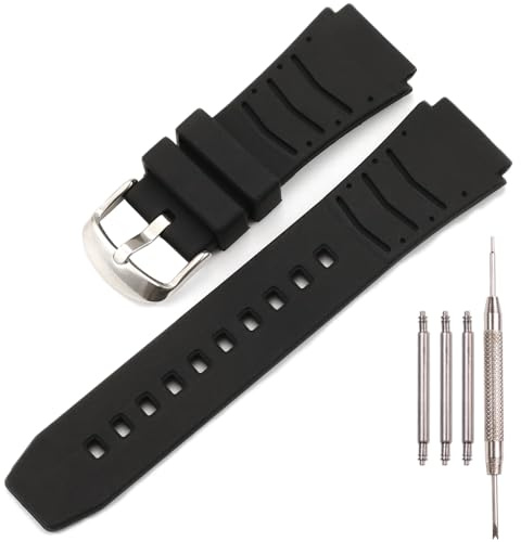 Silikon-Armband Kompatibel mit Casio PRG-80 PAG-80 PRW-1000 Herren-Armband PRW-1100 Ersatzarmband