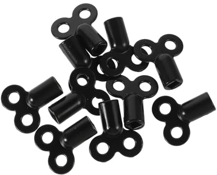 Amosfun 10pcs Air Bleeder Keys Metal for Rv and Home Radiators Plumbing Tools Heater Bleed Key Radiator Valve Cap