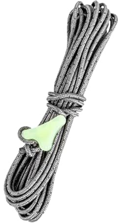 Quorvex Cuerdas de Guy con Tensor | Cuerdas Reflectantes De Guy Lines - Cuerda Multiusos para Deportes Acampadas Senderismo Vela Refugio Toldo Actividades Al Aire Libre