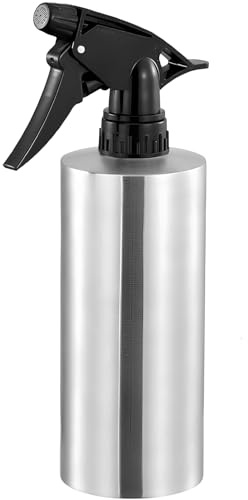 YULIAO Vaporisateur Vide, Bouteille de Pulvérisation en Métal, Spray Pulvérisateur de Brume Convient pour La Cuisine, Les Barbecues, l'Arrosage des Plantes, Le Nettoyage, Etc(500 ML)