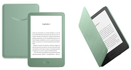 Amazon Kindle (2024 Release) - 16 Go - Sans publicités + Étui Tissu