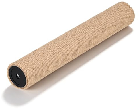 VICASKY Recambio Rascador para Gatos de Cuerda de Yute Natural, Poste Rascador Vertical Decorativo Adecuado para Protección de Muebles y Accesorios para Marcos de Escalada en Hogares