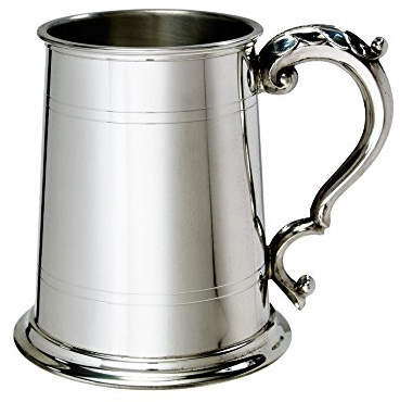 Pot en étain Wentworth en bouteille standard de 1 pinte
