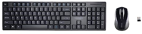 Kensington K75230ES Pro Fit trådlöst skrivbord med spanskt tangentbord – svart