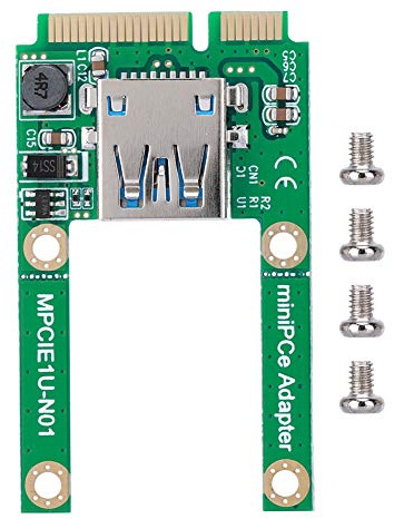 Scheda di conversione da mSATA a USB,adattatore per convertitore di espansione Mini PCI-E USB2.0 mPCI-E per ricevitore mouse wireless USB, adattatore USB Bluetooth,adattatore di