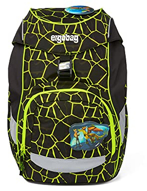 ERGOBAG Dragon RideBear Zaino, Gioventù Unisex, Verde (Verde), Taglia Unica