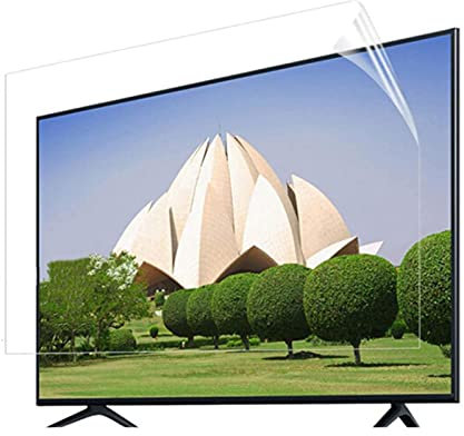 32-75 Pouces Anti-rayonnement Protecteur D'écran De Télévision Film Anti-éblouissant/anti-rayures/Anti Bleu Filtre De Lumière Protégez Vos Yeux Pour LCD, LED, Téléviseur HD OLED & QLED 4K, Personnalis