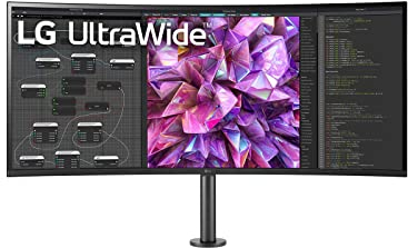 LG Electronics 38WQ88C-W 95,29 cm (38 Zoll) 21:9 UltraWide 4K Curved IPS Monitor HDMI/DP/USB-C
