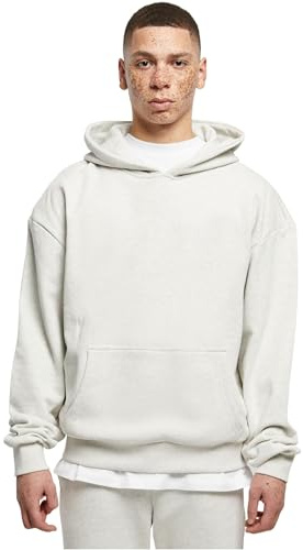 Urban Classics Ultra Heavy Hoody-tröja för män, ljusgrå, M