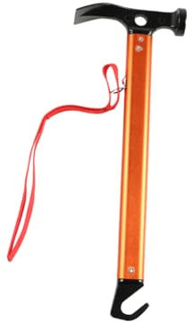 BUGUUYO Outdoor Zelt Hering Hammer Aluminium Legierung Mallet Camping Zelt Peg Werkzeug Legierung Zelt Heringe Metall Zelt Mallet