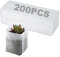 200 Pièces Sac de Plantation Non Tissé, 16x20cm Sac Semis Biodégradable Pots de Semis en Tissu Conteneur Pochette de Plantes pour Légumes, Fruits, Fleurs, Jeunes Arbres
