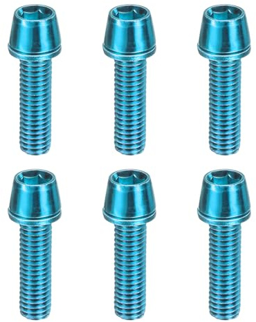 sourcing map Bike Disc Brake Caliper Bolt Hex Bicycle MTB Disc Brake Caliper Adapter Screws Bolt for Road Mountain Bike BMX