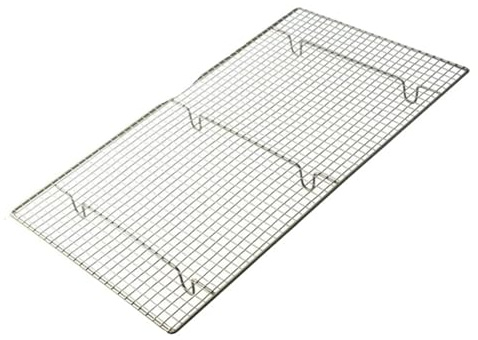ZHSOAO Filet pour Barbecue Grille de Refroidissement en Acier Inoxydable for gâteaux, Four, Cuisine, pâtisserie, Pizza, Pain, Barbecue, Biscuits, étagère pour à Gaz Grillade Cuisson Viande LéGumes