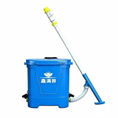 FytStycale Applicatore di Fertilizzante Spandiconcime Manuale a Zaino con Spallacci Morbidi Serbatoio Capiente Ugello Regolabile Adatto a Campo Agricolo Orto Vigneto