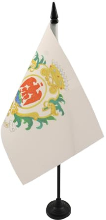 AZ FLAG bordsflagga Nice stad 21 x 14 cm - liten fin kontorsflagga 14 x 21 cm
