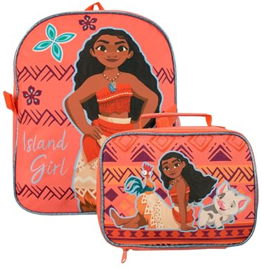 Disney Kids Backpack and Lunch bag Moana Orange