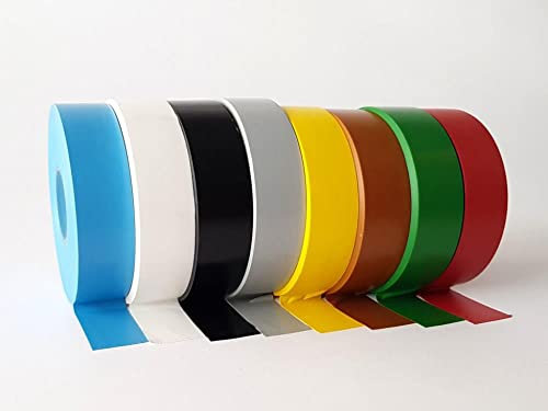 Cinta aislante de PVC, 19 mm x 33 m, cinta aislante para electricistas aficionados en 11 colores diferentes (Lila)