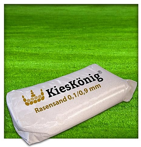 25 kg Rasensand Gartensand Quarzsand Grassand Rasenpflege Wurzelaktivator Bodenverbesserung 0,1-0,9 mm