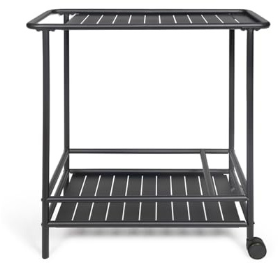 Gartenwagen 61 x 42 cm schwarz - GS163N