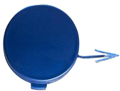 Tapa anilla remolque automático Para F&ord Para Fiesta 2012-2017 1805922 C1BB17A989AA Tapa Gancho Remolque Parachoques Delantero Cubierta Ojo Remolque Accesorios Automóvil(Lado del pasajero azul)