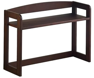 Schreibtischregal, Schreibtisch-Organizer, Schreibtisch Aufsatzregal Mit Holzrahmen, Schreibtischregal, Tischbücherregal, Bücherregal Klein, Tischregal Standregal Für Büro, Wohnheim, Zuhause(60cm)