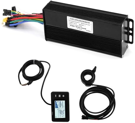 MHADBKH 36/48/52 V pour vélo 40 A 1500 W/2000 W trois modes sinusoïdaux sans balais contrôleurs de batterie de vélos Accessoires de modification de batterie de vélos