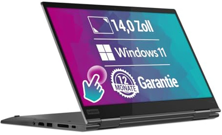 Lenovo ThinkPad X1 Yoga Gen 4 14 Zoll Full HD Laptop Intel Core i5-8365U@ bis zu 4,1 GHz 8 GB 256 GB SSD mit Windows 11 Pro & GRATIS Antiviren-Software inkl. 12 Monate Garantie (Generalüberholt)