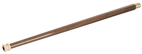 Lechgold Alphorn Handrohr Nuss Fis (passend auf alle 3-teiligen Lechgold Alphörner, Natur lackiert, Länge: 99 cm)