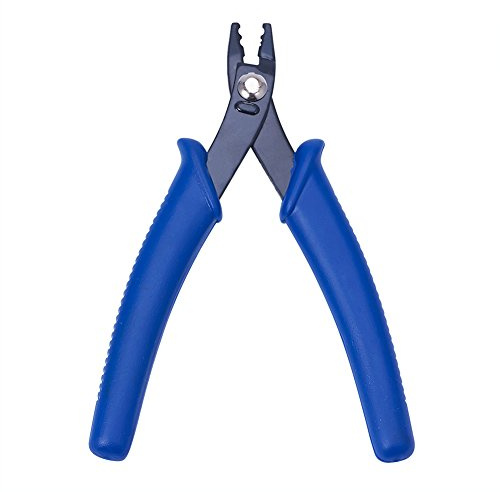 Pandahall 1 pinza crimpatrice per crimpare per crimpare perline creazione di gioielli (RoyalBlue)