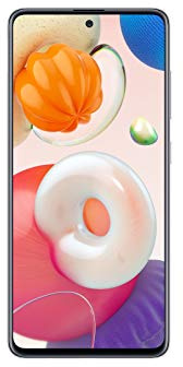 Samsung Galaxy A51 - Dual SIM, Smartphone de 6.5 Super AMOLED (4 GB RAM, 128 GB ROM, cámara trasera 48.0 MP + 12.0 MP + 5.0 MP + 5 MP, cámara frontal 32 MP) Color Plata Metálico [Versión española]