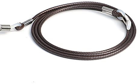 YUNHOME Sonnenbrillenkette Brillenkette Brillenband Brillenschnur Halsband Lesebrille Für Mann Heiße Frau Sonnenbrille Kette Sport Kabel Eyewear Brillen Halter Kabel-Braun