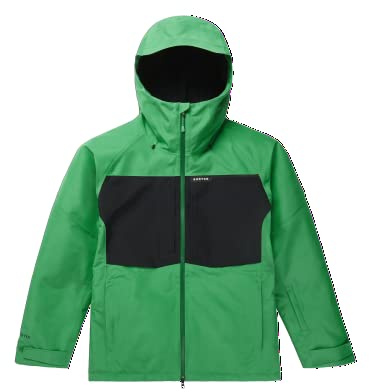 Pillowline - Giacca da uomo in GORE‑TEX 2L, verde trifoglio/nero vero, M