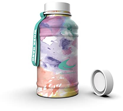 Daikoku - Bouteille d'Eau en Acier Inoxydable 1,3L | Étanche | Isolation Thermique à Double Paroi | Parfaite pour la Gym, la Randonnée et les Voyages | Multicolore