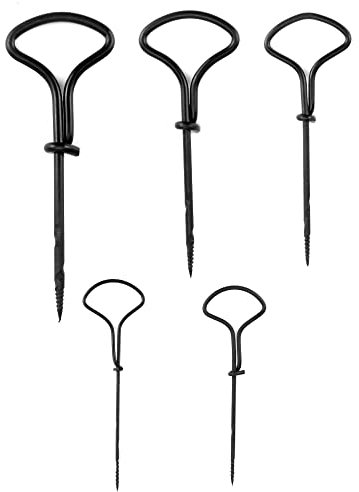 QWORK® Kit De Vrilles, Vrilles Manuelles, Vrille Pour Châtaigne, Perceuse À Main, Jeu D'artisanat, 5 Pièces, 1.5 mm, 2 mm, 3 mm, 4 mm, 5 mm