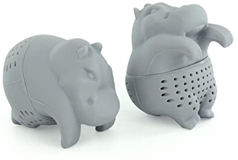 Homoyoyo Animal Tea Infuser Food-Grade Silicone Tea Strainer for Loose Leaf Easy Clean