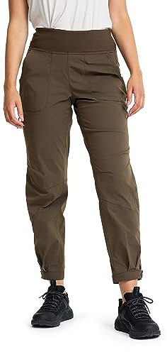 RevolutionRace Breezy Curved Ankle Stretch Hose für Damen, Leichte und atmungsaktive Hose für den Alltag und alle Outdoor-Aktivitäten