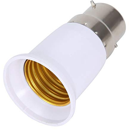Adattatore Per Portalampada da B22 a E27, Convertitore Per Portalampada Base Per Portalampada Portalampada Adattatore Per Lampadina Per Patio Garage Portico