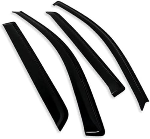 Wivplex Seitenfenster-Abweiser, for VW, for Golf, 4 Mk4 1997 1998 1999 2000 2001 2002 2003, Auto-Wetterschutz, Wetterschutz, Sonnen- und Regenschutz Windabweiser-Visier