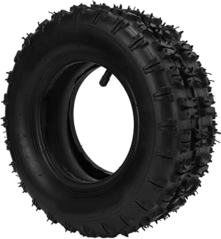 Neumáticos 13x500-6 para Cortacésped, Tractor y Quitanieves con Válvula Recta Llantas Todoterreno Reforzadas, Juego de Cubierta y Cámara de Aire, Accesorio Resistente para Jardín