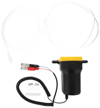 SWETRACE Pompa Elettrica per Travaso Olio 12v Motore in Rame Puro, Portata 3l/min, Autoadescante e Facile da Usare, per Auto e Carrelli Elevatori
