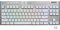 Logitech G915 LIGHTSPEED TKL kabellose mechanische Gaming-Tastatur ohne Ziffernblock, Taktiler GL-Tasten-Switch mit flachem Profil, US QWERTY Layout - Weiß