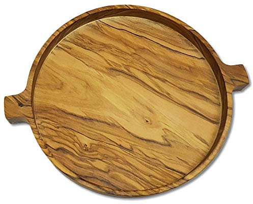 SeleXions Olivenholz Tablett klein Face ca 25/20 cm